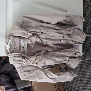 Tan/gray jacket L